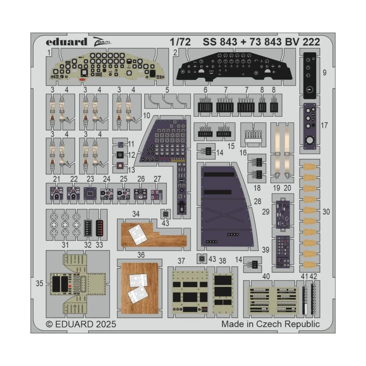 BV 222 REVELL - Eduard Accessories SS843