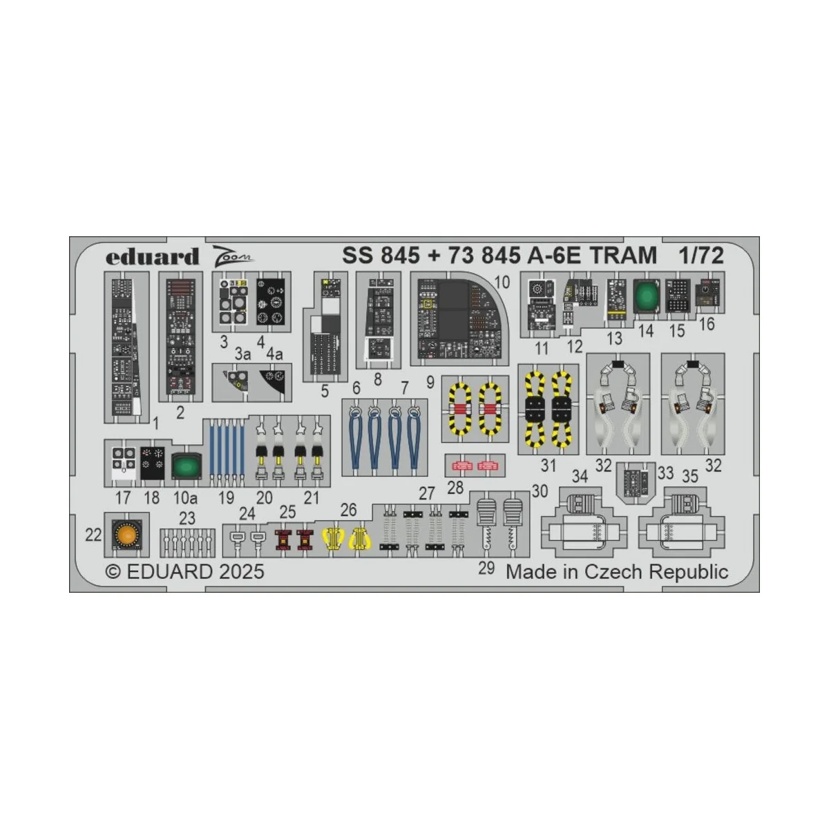 A-6E TRAM TRUMPETER - Eduard Accessories SS845