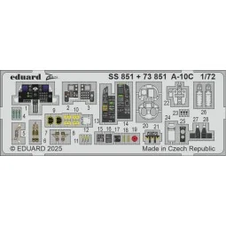 A-10C GREAT WALL HOBBY, 1/72 - Eduard Accessories SS851