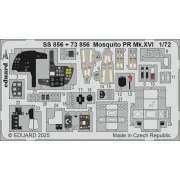 Mosquito PR Mk.XVI 1/72 for Special Hobby - Eduard Accessories SS856