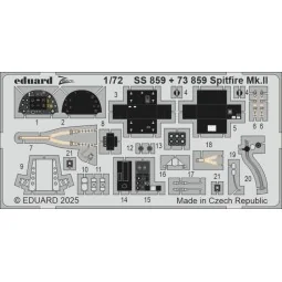 Spitfire Mk.II for IBG, 1/72 - Eduard Accessories SS859