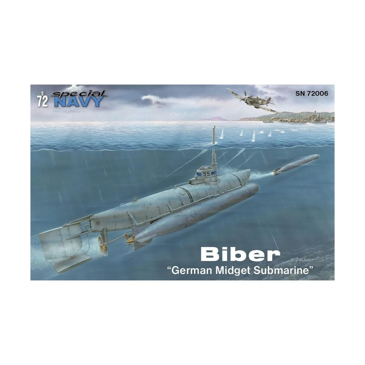 Kleinkampfbände Biber"German Midget Submarine" - MPM 100-SN72006