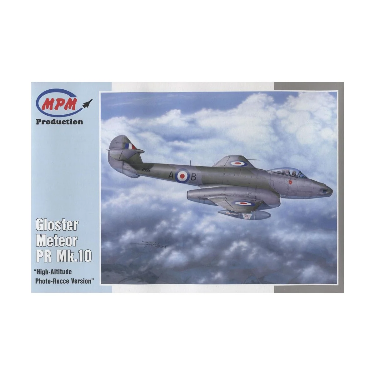 Gloster Meteor PR Mk.10 "High-Altitude Photo-Recce Version" 1/72 - ...
