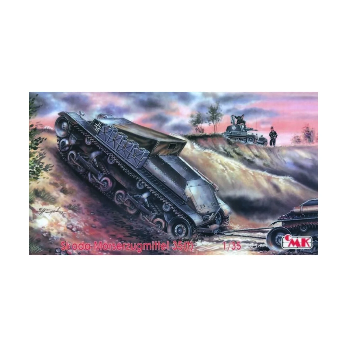 Mörserzugmittel 35 (t) Skoda, 1/35 - CMK 100-T35011 Mörserzugmittel 35 (t) Skoda, 1/35 - CMK 100-T35011