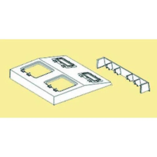 StuG. III Ausf. G. Heckaufbauten für Tamiya-Bausatz - CMK 129-3077