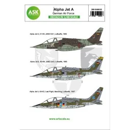 Alpha Jet A Germain Air Force - Bundeswehr - Art Scale Kit 200-D48022