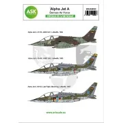 Alpha Jet A Germain Air Force - Bundeswehr - Art Scale Kit 200-D48022