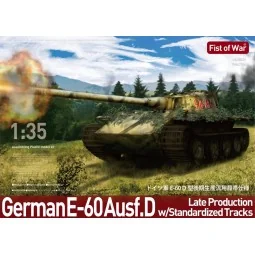 Fist of War German E60 Ausf.D late type 12.8cm tank - Modelcollect ...