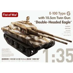 E100 Type G, with 105mm twin Gun, Double-head Eagle - Modelcollect ...