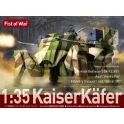 German Sdkfz 553 KaiserKäfer with Gerat 58, 1/35 - Modelcollect UA3...