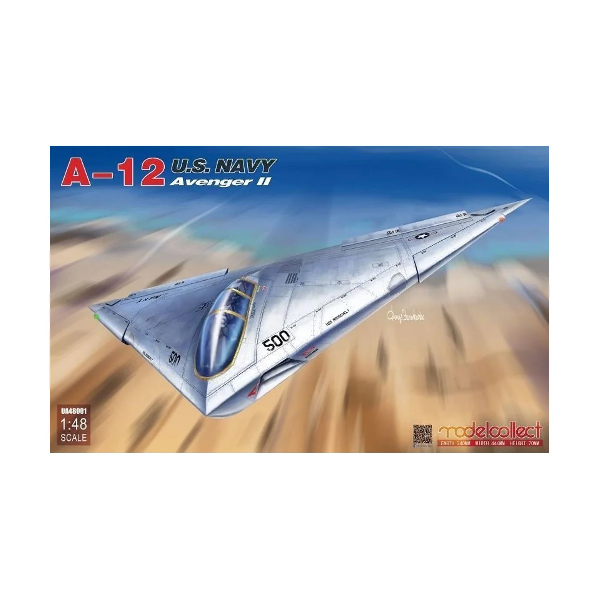 U.S.Navy A-12 Avenger II - Modelcollect UA48001