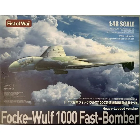 Focke-Wulf 1000 Fast-Bomber, Heavy-Loaded Version - Modelcollect UA...