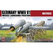 Germany WWII V1 Missile launching positi 2 in 1, 1/72 - Modelcollec...