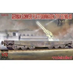 Germany Schwere Plattformwagen type ssyms 80, 1/72 - Modelcollect U...