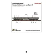 Germany Schwere Plattformwagen type ssyms 80 - Modelcollect UA72043