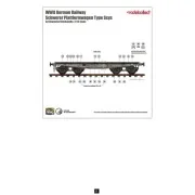 German Railway Schwerer Plattformwagen Type ssys 1+1 pack, 1/72 - M... German Railway Schwerer Plattformwagen Type ssys 1+1 pack, 1/72 - M...