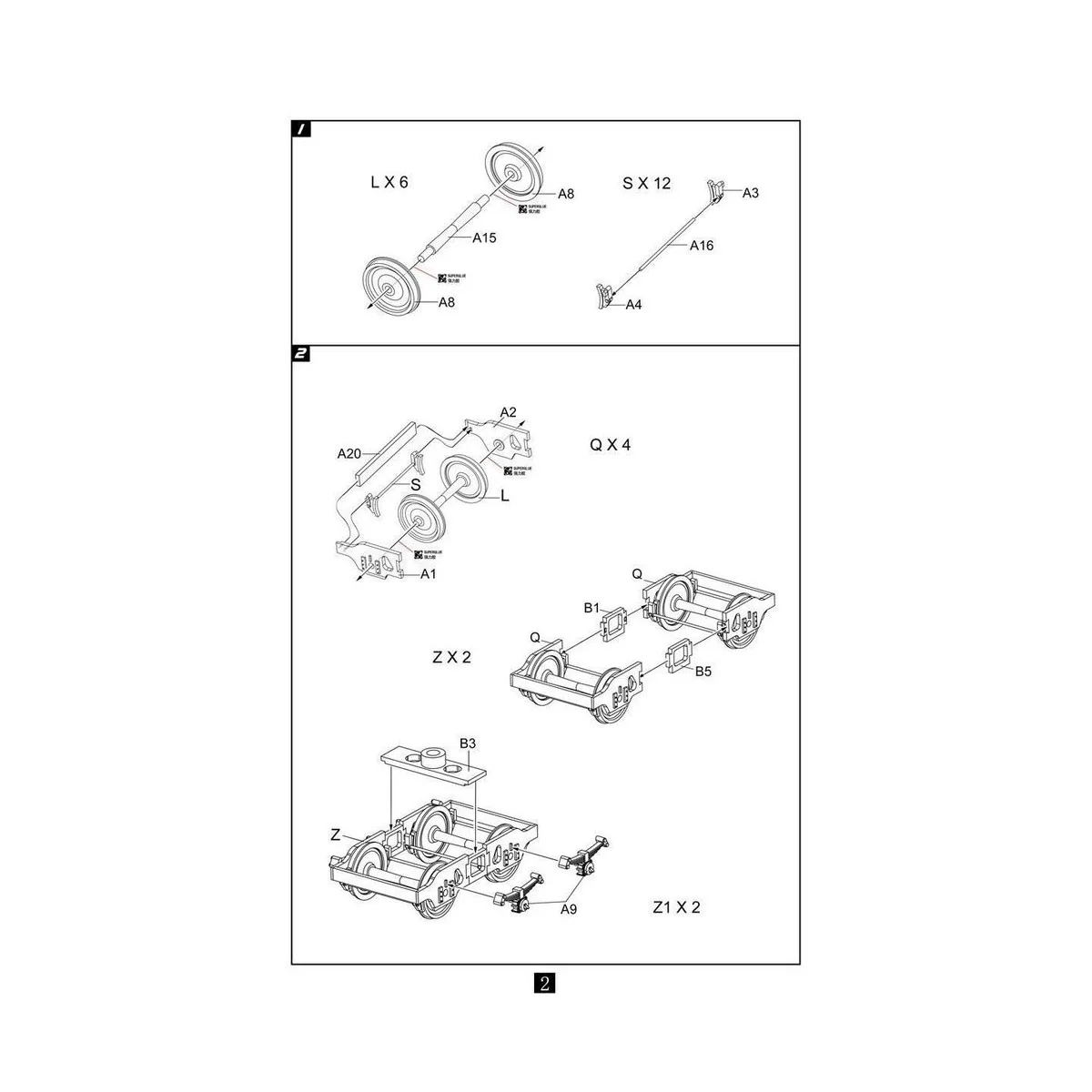 German Railway Schwerer Plattformwagen Type ssys 1+1 pack, 1/72 - M... German Railway Schwerer Plattformwagen Type ssys 1+1 pack, 1/72 - M...