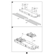 German Railway Schwerer Plattformwagen Type ssys 1+1 pack - Modelco...