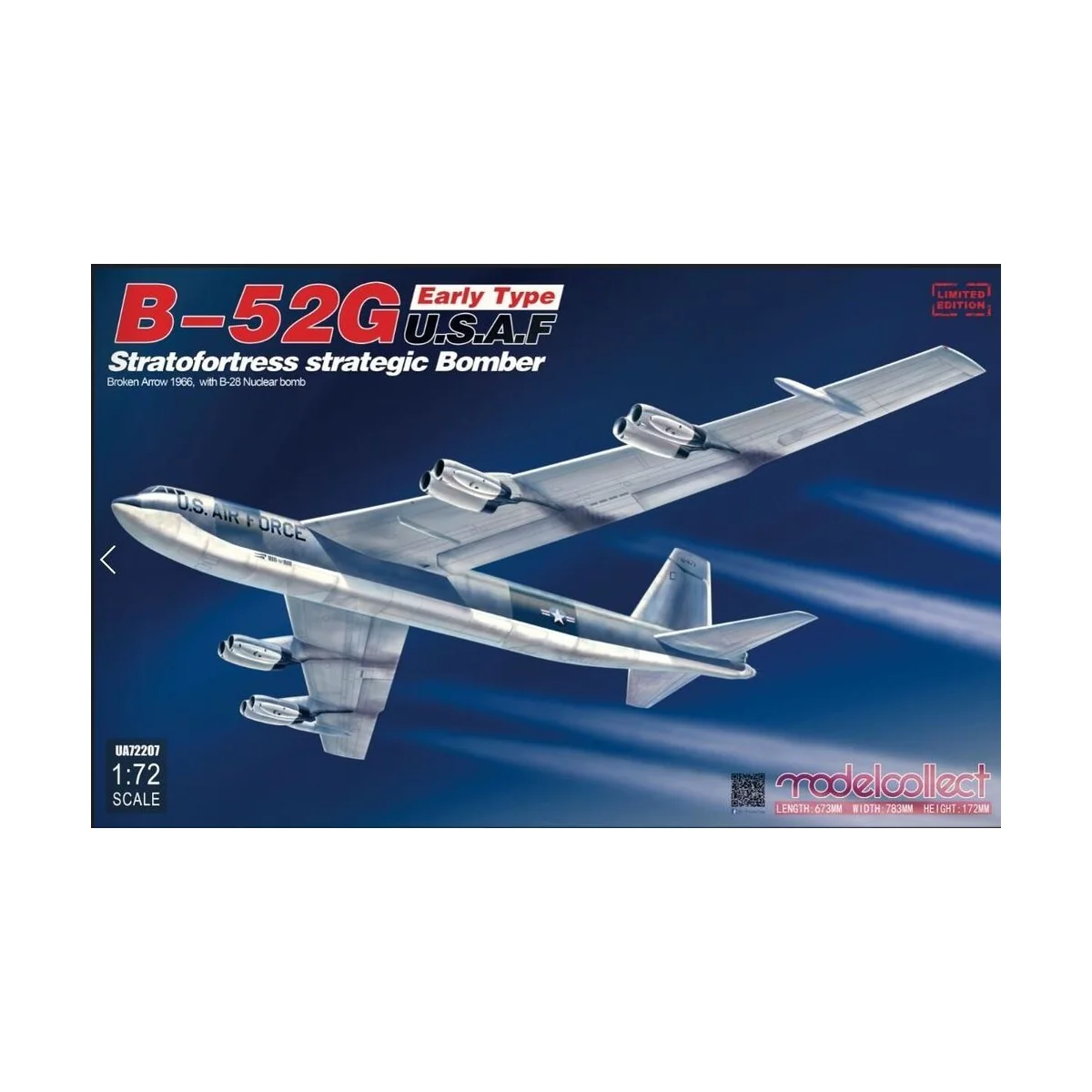 B-52G early type U.S.A.F stratofortress strategic bomber Broken Arr... B-52G early type U.S.A.F stratofortress strategic bomber Broken Arr...