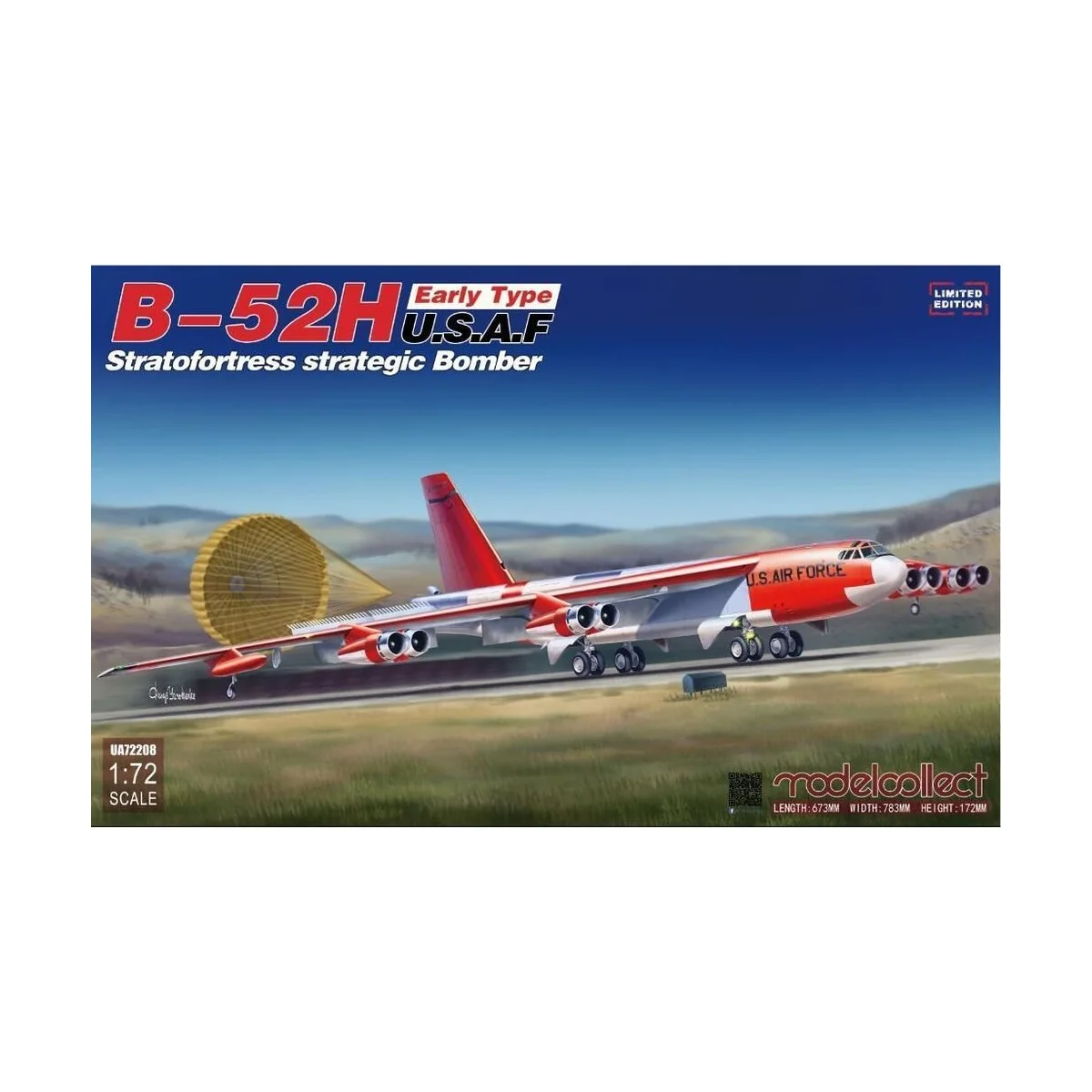 B-52H early type Stratofortress strategi Bomber, Limited Edition - ...