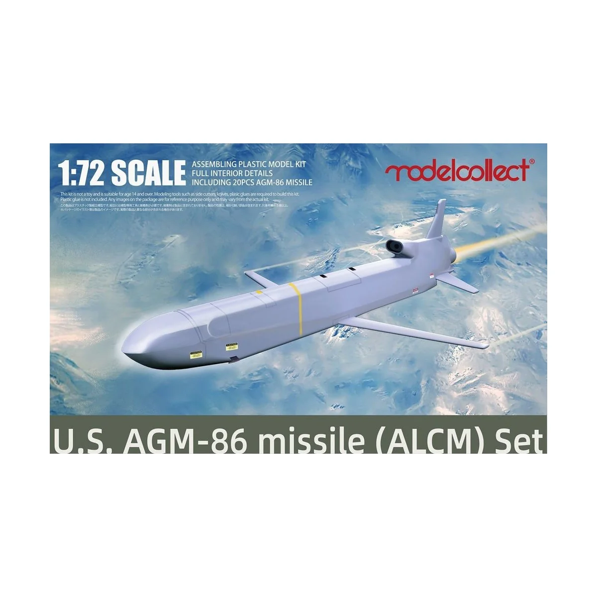 U.S. AGM-86 air-launched cruise missile (ALCM) Set 20 pics, 1/72 - ...