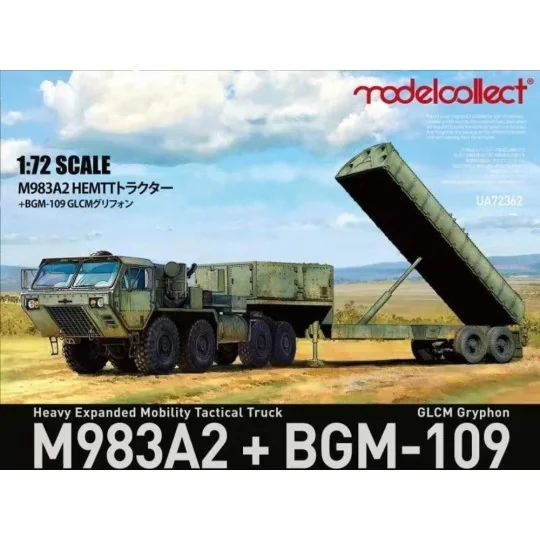 Heavy Expanded Mobility Tactical Truck M983A2+BGM-109, 1/72 - Model... Heavy Expanded Mobility Tactical Truck M983A2+BGM-109, 1/72 - Model...