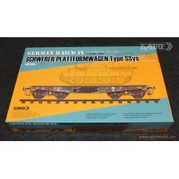 German Railway Schwerer Plattformwagen Type SSys - SABRE Model 35A02