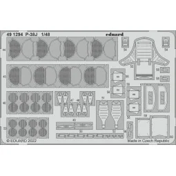 P-38J - Eduard Accessories 491294