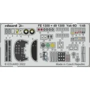 Yak-9D, 1/48 - Eduard Accessories 491300