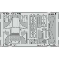 F3F-2 for ACADEMY, 1/48 - Eduard Accessories 491304