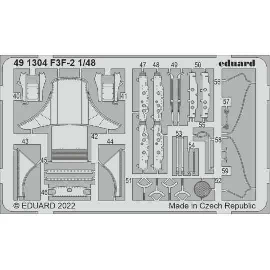 F3F-2 for ACADEMY - Eduard Accessories 491304