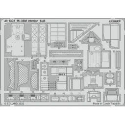 Mi-35M interior for ZVEZDA - Eduard Accessories 491308
