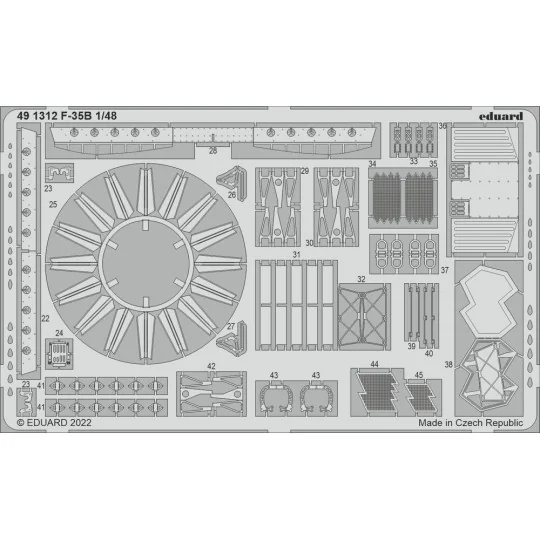 F-35B for ITALERI, 1/48 - Eduard Accessories 491312