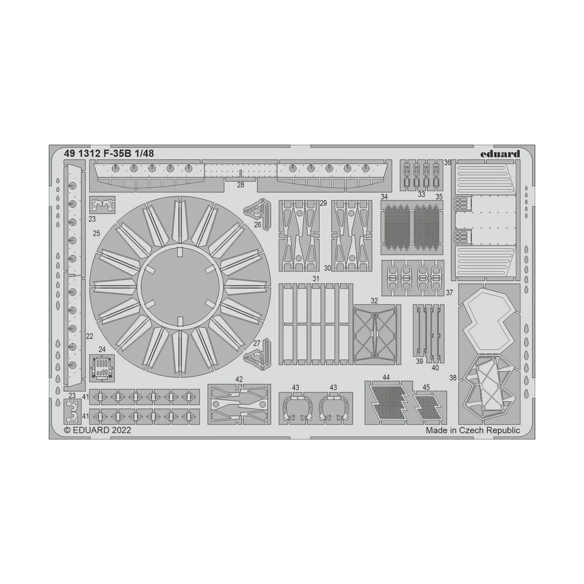 F-35B for ITALERI - Eduard Accessories 491312