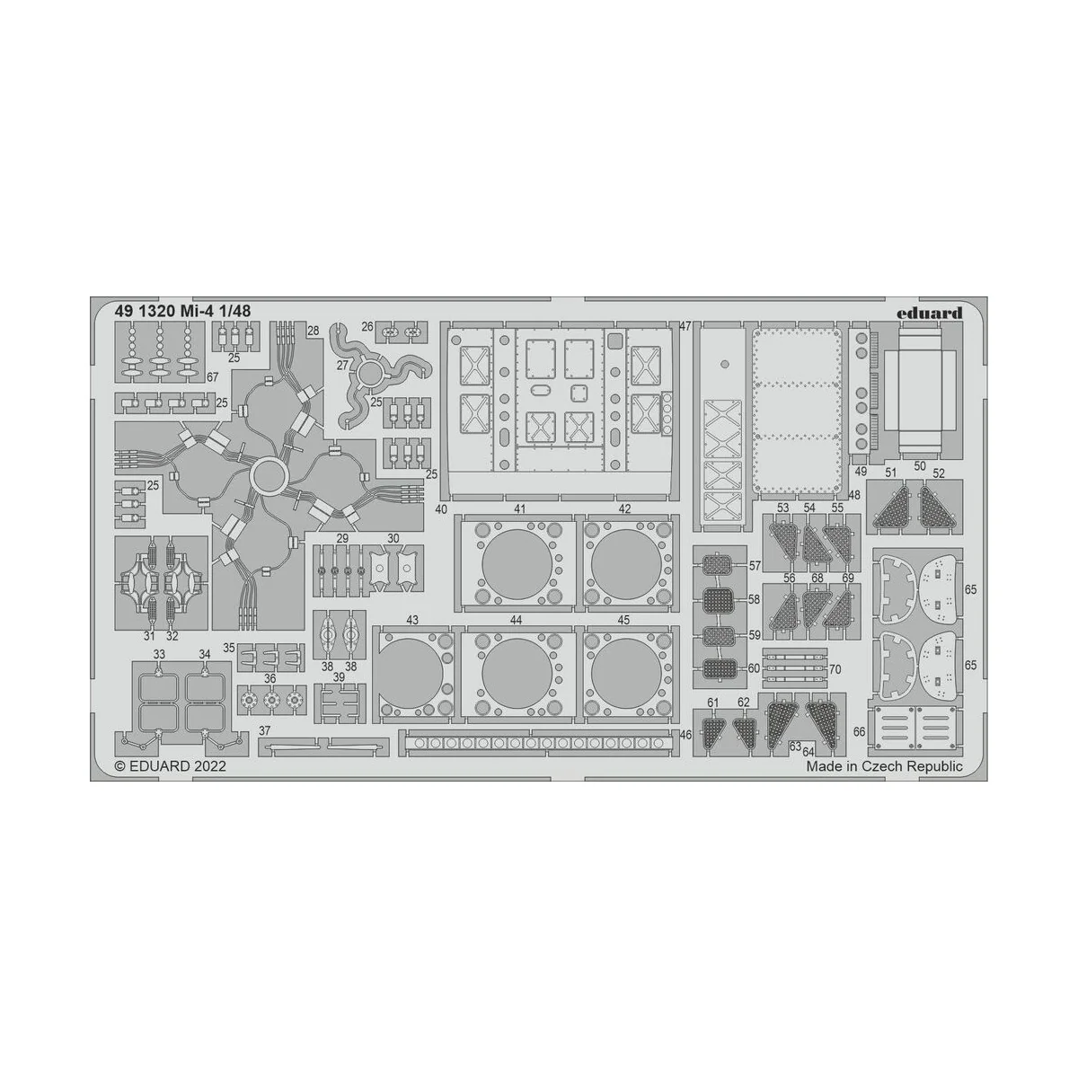 Mi-4 for TRUMPETER - Eduard Accessories 491320
