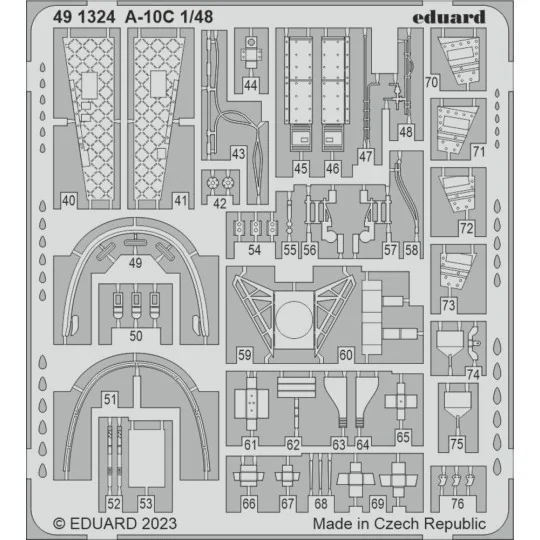 A-10C for HOBBY BOSS, 1/48 - Eduard Accessories 491324