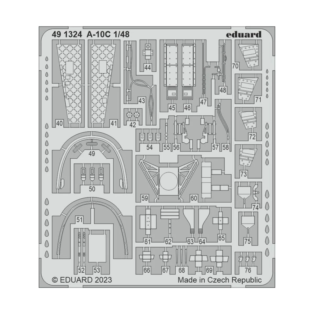 A-10C for HOBBY BOSS, 1/48 - Eduard Accessories 491324