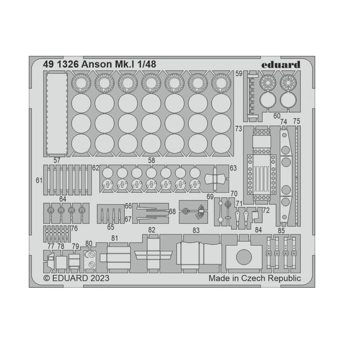 Anson Mk.I 1/48 for AIRFIX - Eduard Accessories 491326