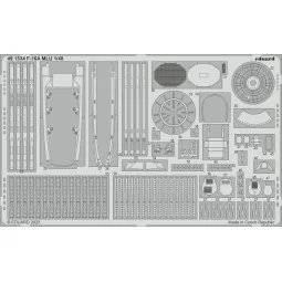 F-16A MLU 1/48 KINETIC, 1/48 - Eduard Accessories 491334