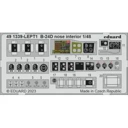 B-24D nose interior 1/48 REVELL, 1/48 - Eduard Accessories 491339