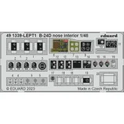 B-24D nose interior 1/48 REVELL, 1/48 - Eduard Accessories 491339