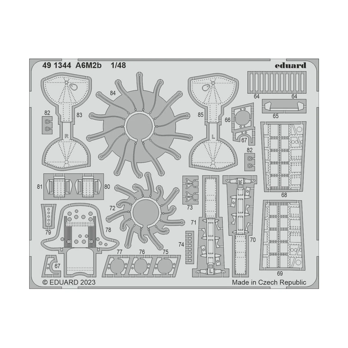 A6M2b 1/48 ACADEMY, 1/48 - Eduard Accessories 491344