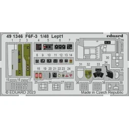 F6F-3 1/48 EDUARD, 1/48 - Eduard Accessories 491346