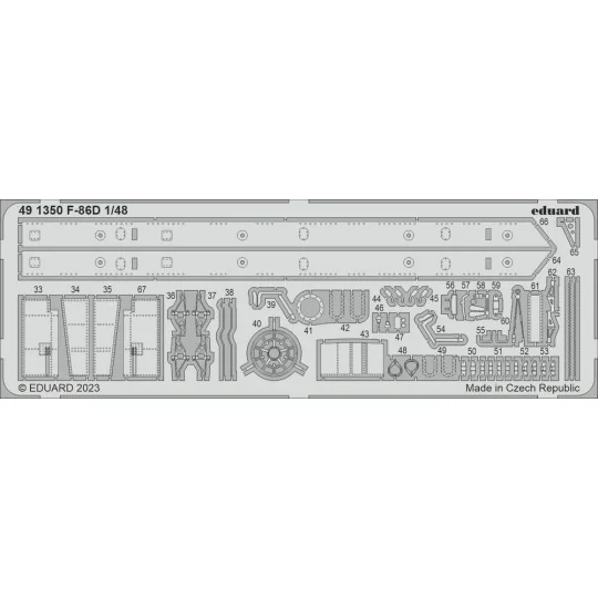 F-86D 1/48 REVELL, 1/48 - Eduard Accessories 491350