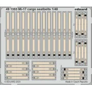 Mi-17 cargo seatbelts 1/48 AMK - Eduard Accessories 491353