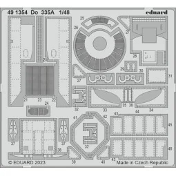 Do 335A 1/48 TAMIYA, 1/48 - Eduard Accessories 491354