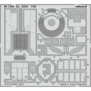 Do 335A 1/48 TAMIYA, 1/48 - Eduard Accessories 491354