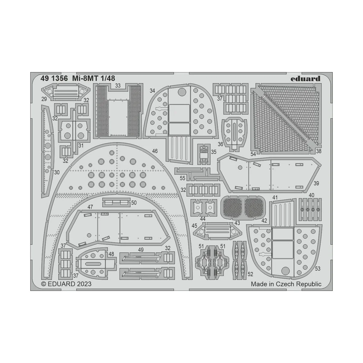 Mi-8MT 1/48 TRUMPETER - Eduard Accessories 491356