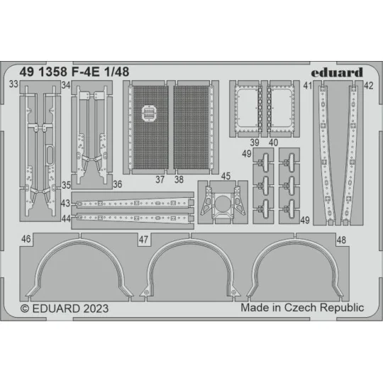 F-4E 1/48 MENG - Eduard Accessories 491358
