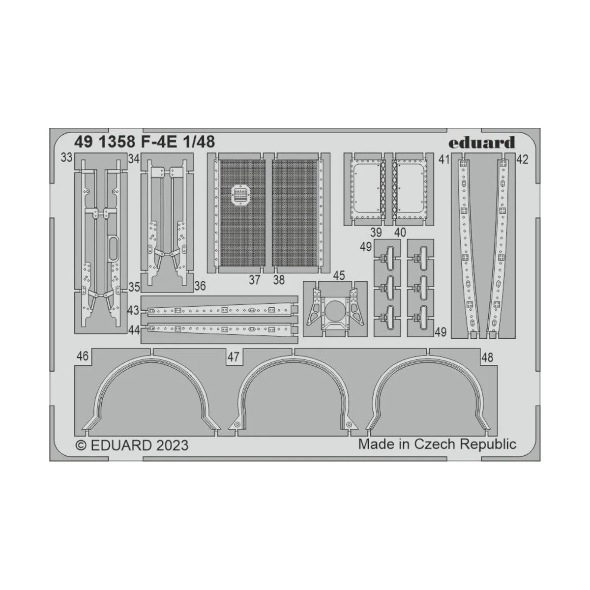 F-4E 1/48 MENG, 1/48 - Eduard Accessories 491358